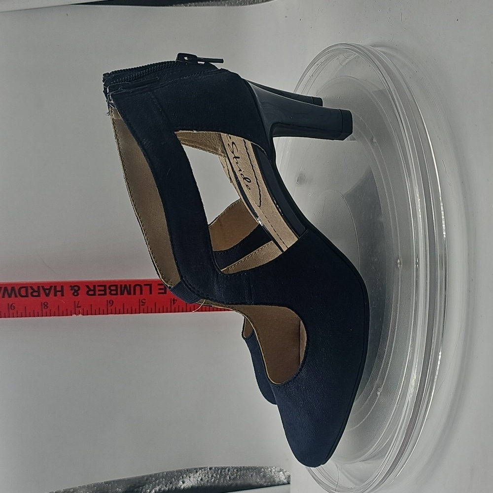 K Life Stride Women's Navy Blue Heels Sz 5m - Picture 6 of 12